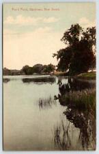 DARETOWN NEW JERSEY*NJ*FOX'S POND*PUBLISHED BY HUMPHREY'S - WOODSTOWN*POSTCARD picture