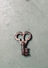 Vintage Steel Flat Skeleton Key picture