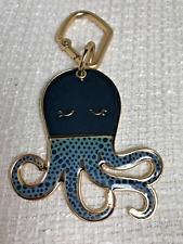 Fossil Gold Tone Octopus Keychain - Funny 
