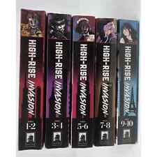 High Rise Invasion ENGLISH Volumes 1-10 Good picture