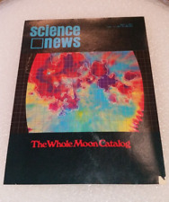 SCIENCE NEWS LETTER MAGAZINE The Whole Moon Catalog MAY 7, 1977   12 pages picture