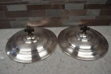 Pair of chalice lids-Christianity-Religion & Spirituality Sterling picture