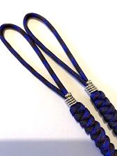 550 Paracord Knife Lanyard 2pk, Snake Knot With Oil Slick Cord and Snake Bead picture