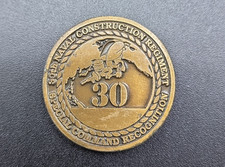 30th Naval Construction Regiment Special Command Recognition Challenge Coin picture