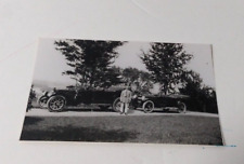 1914 PACKARD 38 and 1915 HUPMOBILE Photo picture
