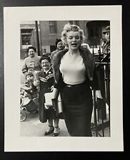 1956 Marilyn Monroe Original Photograph Actors Studio New York Candid picture