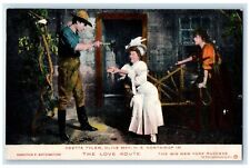 c1905 The Love Route Theatre Odette Tyler Olive May HS Northrup IN Postcard picture