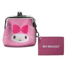 Sanrio My Melody Keychain Coin Purse Wallet Japanese Import Pink Kidcore Kawaii picture