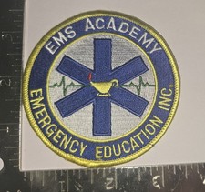 EMS Academy Patch – Emergency Education Inc – Star of Life – EKG Bird Emblem picture