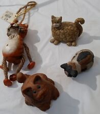 Suzi Skoglund, S. Brue, Smidgens, B. Anderson Resin Cat Figurines  picture