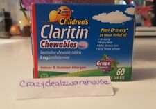 Claritin 24-Hour Allergy Antihistamine Chewable Tablets - 60 Count  picture