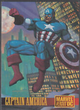 CAPTAIN AMERICA 1995 Fleer/Skybox Marvel Versus DC Batman Promo Marvel Comics picture