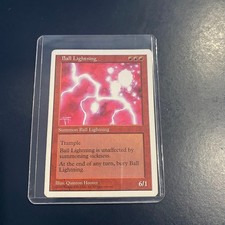 Magic: The Gathering - Ball Lightning - Fifth Edition - #210 - rare - near mint  picture