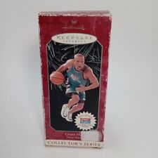 Vintage 1998 Hallmark Keepsake Ornament Grant Hill NBA Basketball Hoop Star 27-2 picture