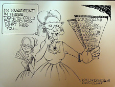 Bill Landis Original Cartoon Art The Villages Daily Sun 2007 Regional Hospital picture