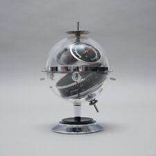 Sputnik Weather Station Hygrobarothermometer Space Age Chrome 60s/70s V. Min picture