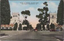 MR ALE PC Plaza De Panama Buildings Balboa Park San Diego CA UNP c1930s xB09 picture