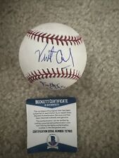 Vint Cerf Signed OMLB Baseball Beckett COA Father of the Internet Inscription picture