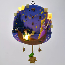 Disney Store Rapunzel on the Tower Wall Clock Light Up Lantern 35×22×8cm Japan picture
