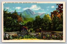 Mt Pisgah From Hominy Creek Western North Carolina P393 picture