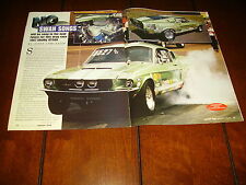 1967 CARROLL SHELBY GT500 MUSTANG  ***ORIGINAL 1998 ARTICLE*** picture