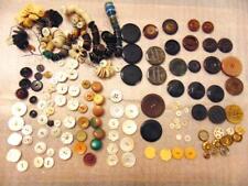 1 lb Lot of Mixed Vintage Color Sizes Antique Buttons Sewing Crafts picture