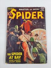 The Spider Pulp Magazine October 1938 