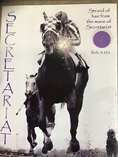 Secretariat Hair Strand Cert of Authenticity Triple Crown Horse Racing Greatest picture
