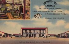 Postcard Round Up Lodge Deming New Mexico NM  picture