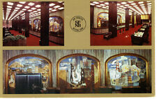 Vintage Postcard CA San Francisco National Back Interior View Multi View -117 picture
