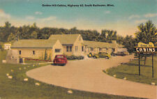 UPICK Postcard Golden Hills Cabin Highway 63 South Rochester Minnesota Unposted picture