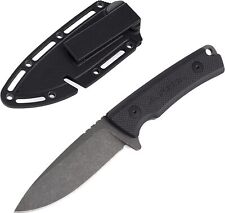 FLISSA Fixed Blade Hunting Knife 8-1/2-inch Full Tang G10 Handle Survival Knife picture