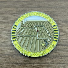 FBI Kansas City Division Evidence Response Team Challenge Coin picture