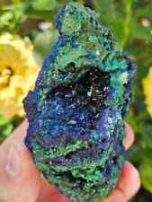 276g Malachite/Azurite/Druse/Raw Specimen/All Natural Mineral/Liufengshan Mine, picture