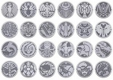CSM Cell Medal Complete Selection Modification OOO Kamen Rider 24pc P-Bandai 202 picture