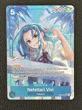 One Piece Card Game Nefeltari Vivi EB03-024 English Alt Art NM picture