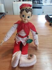 Vtg Brinn's porcelain face and hands. Lucky pixie elf doll picture
