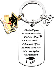 2024 Graduation Gifts for Him Her - Class of 2024 Graduation Keychain, Inspirati picture