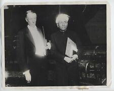 1930 India NOBEL PRIZE Physicist Sir CV Raman press photo S. LEWIS  INDIAN  picture