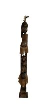 Hand Carved Wooden Tribal Fertility Totem 40
