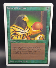 Natural Selection Unlimited LP MTG Magic the Gathering Card picture