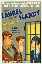 Lobby Card. 1931 film "Pardon Us" featuring Stan Laurel and Oliver Hardy picture