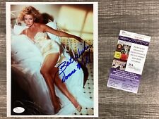 (SSG) Sexy DONNA MILLS Signed 8X10 Color Photo 