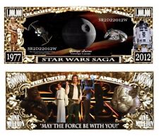 Star Wars Death Star Pack of 5 Collectible Novelty 1 Million Dollar Bills picture
