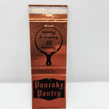 Vintage Matchcover Pancake Pantry Restaurant picture