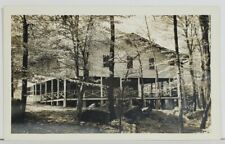 RPPC Dormitory Mennonite Campground MOUNT PLEASANT PA c1944 Postcard P7 picture