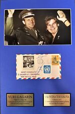Autographs Yuri Gagarin and Valentina Tereshkova, first male and female in space picture