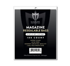 100 Max Pro Ultra Premium Resealable Magazine Bags - 8-3/4 x 11-1/8 - Acid Free picture