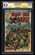 Giant-Size X-Men #1 CGC VG+ 4.5 SS Signed Claremont (Restored) Marvel 1975 picture
