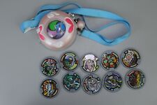DX Yokai Watch Fumi Chan with 10 Grey Medals set Bandai Japanese USED picture